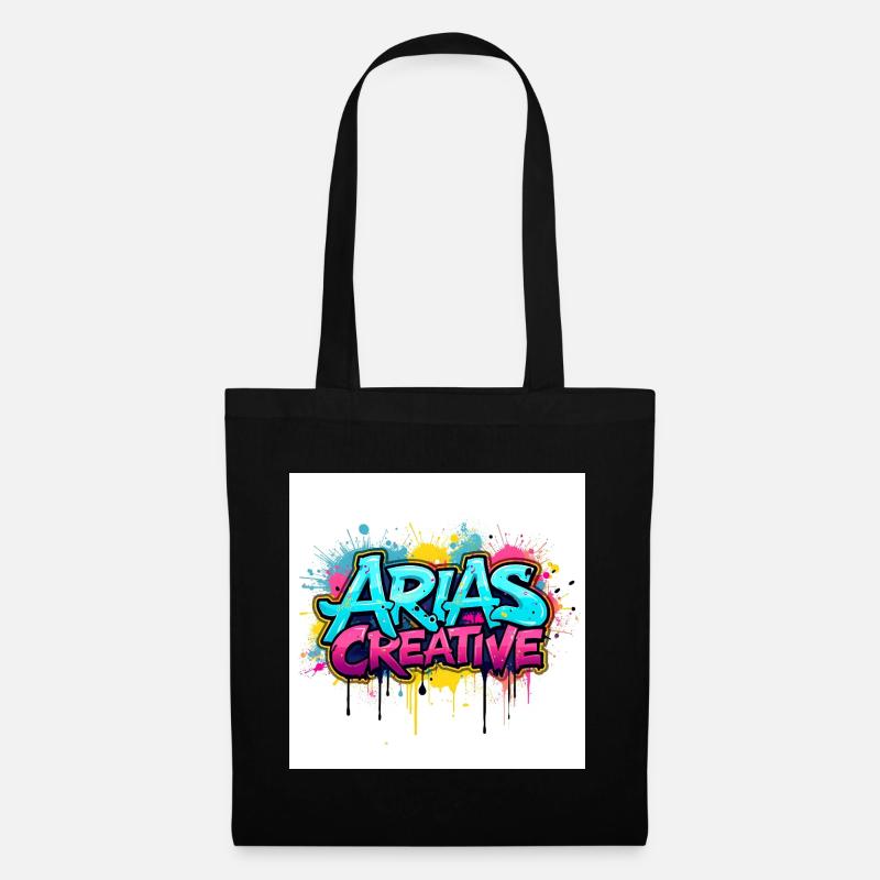 Aris Creative Graffiti Logo - Tote Bag - black