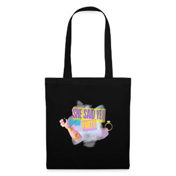 She said yes JGA - Tote Bag - black - Front