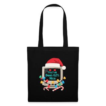 Computer Christmas AI Sarcastic Tech Gift - Tote Bag - black - Front
