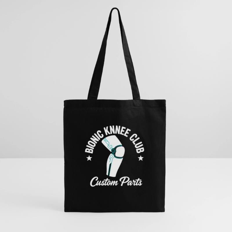 Bionic Knee Club Bionic Knee Replacement Gift Tote Bag