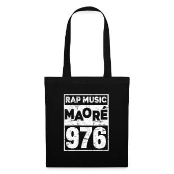 Rap-Musik-T-Shirt 976 MAYOTTE - Stoffbeutel - Schwarz - Vorne