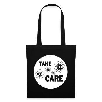 TAKE CARE - Tote Bag - black - Front