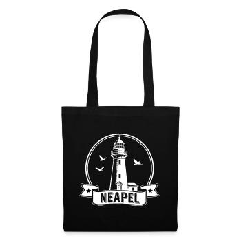 Naples Lighthouse Italy Landmark - Tote Bag - black - Front