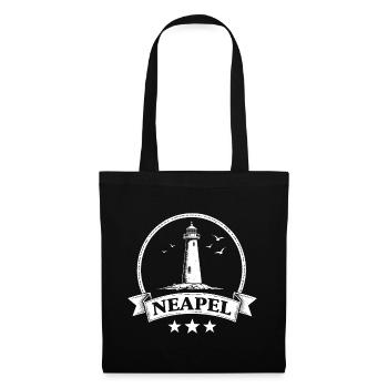 Naples Lighthouse Italy Landmark - Tote Bag - black - Front