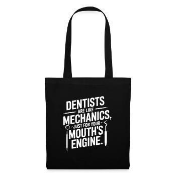 Dentist Practice Oral Health Design  - Tote Bag - black - Front
