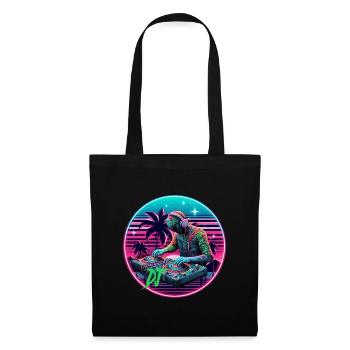 Disc jockey - Tote Bag - black - Front