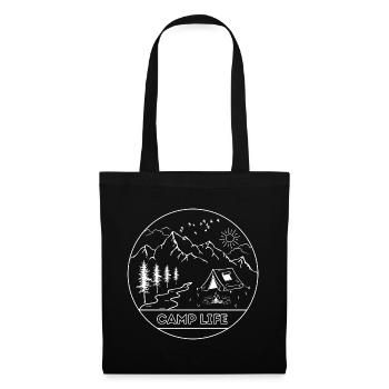 Camp Life - Tote Bag - black - Front