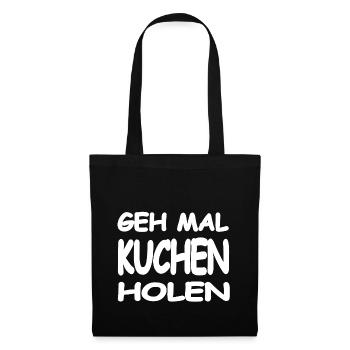 Cake - Tote Bag - black - Front