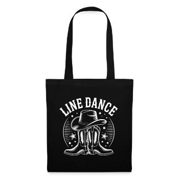 Boot Western de danse en ligne - Sac en tissu - noir - Devant