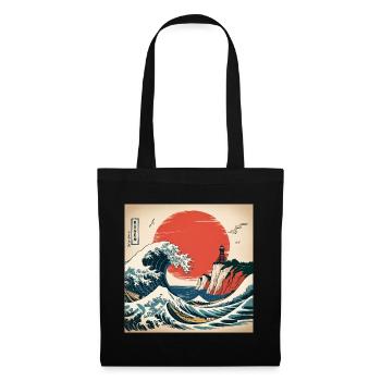Rügen Baltic Sea Japan Style - Tote Bag - black - Front