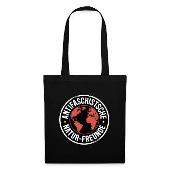 Anti-Fascist Nature Friends - Against the Right - Tote Bag - black - Front