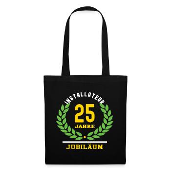 Installer Anniversary 25 Years 25th Anniversary - Tote Bag - black - Front