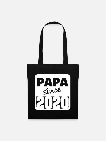Vater 2020 - Stoffbeutel - Schwarz