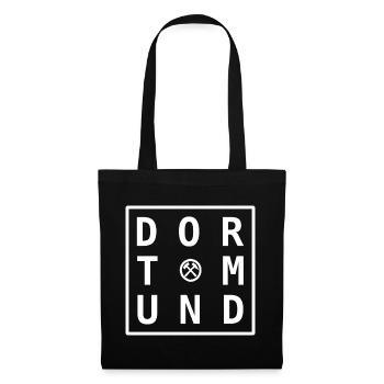 Dortmund City Design – Gift & Souvenir - Tote Bag - black - Front