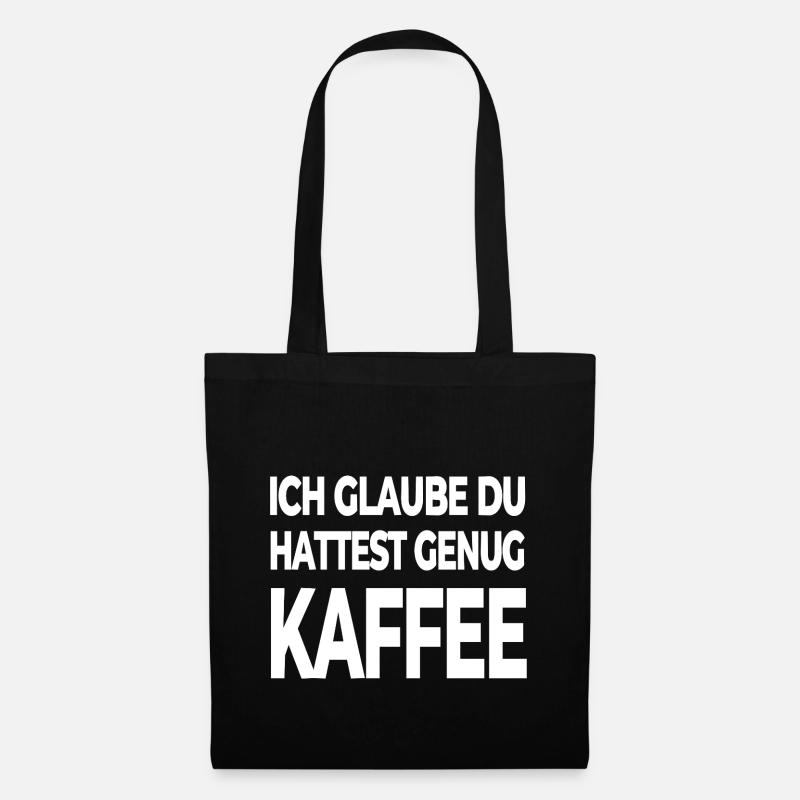 Kaffee - Stoffbeutel - Schwarz