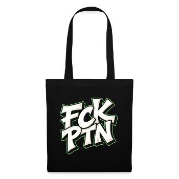 FCK PTN Anti Putin Statement - Tote Bag - black - Front