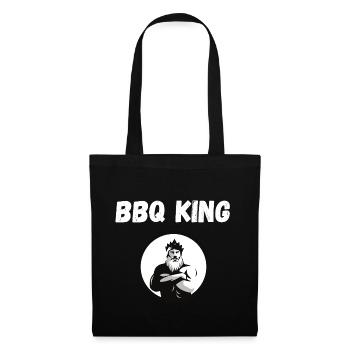BBQ King  - Tote Bag - black - Front