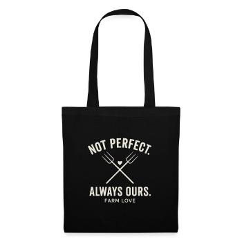 Not Perfect Farm Love - Tote Bag - black - Front