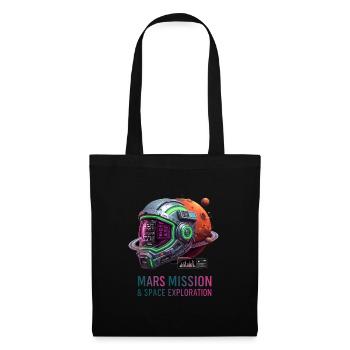 Mars Mission - Tote Bag - black - Front