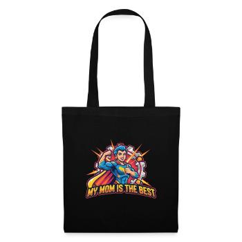 Superheroine Mom: My Mom Is the Best - Tote Bag - black - Front