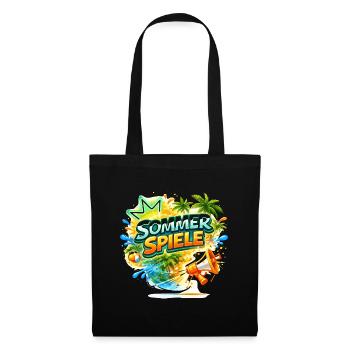 Couleurs des palmiers des Jeux d’été - Sac en tissu - noir - Devant