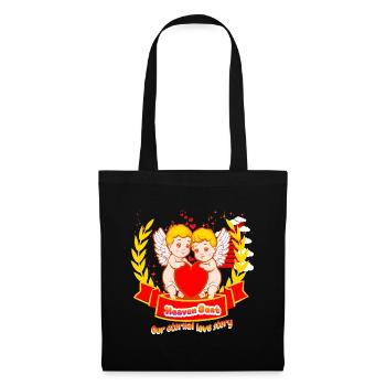 Heaven Sent - Notre histoire d’amour éternelle - Sac en tissu - noir - Devant