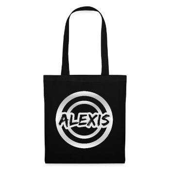 Geschenk für Alexis - Stoffbeutel - Schwarz - Vorne