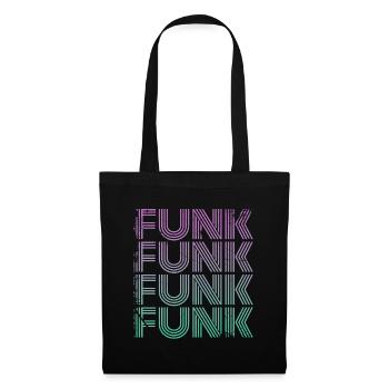Funk Vintage - Tote Bag - black - Front