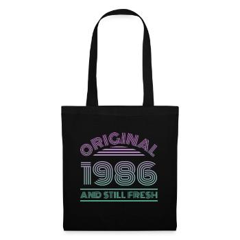 1986 vintage - Tote Bag - black - Front