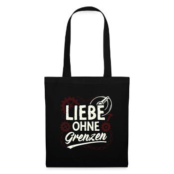Liebe Ohne Grenzen Gear - Stoffbeutel - Schwarz - Vorne