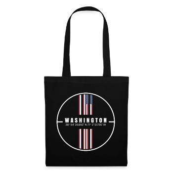 Washington Coordinates - Tote Bag - black - Front