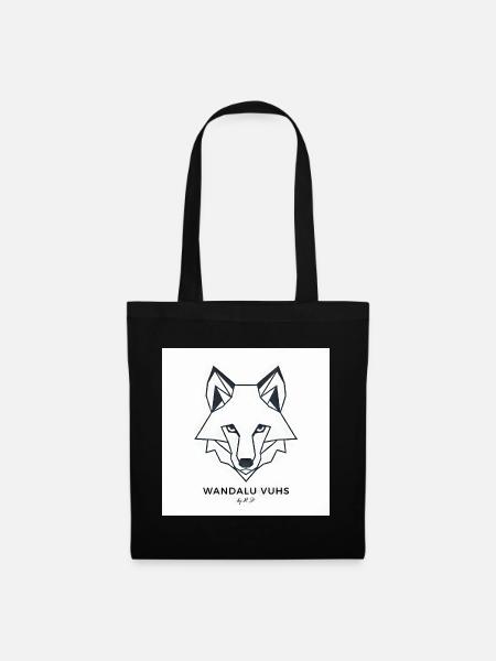 Wandalu Vuhs Fuchs - Stoffbeutel - Schwarz