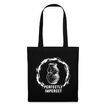 Perfectly Imperfect Vase - Tote Bag - black - Front