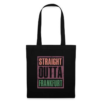 Tout droit sorti de Francfort - Sac en tissu - noir - Devant