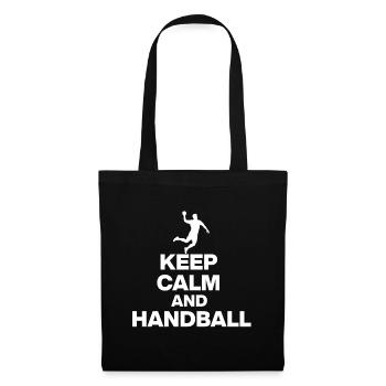 KEEP CALM AND HANDBALL! GERMANY EUROPEAN CHAMPIONS - Tote Bag - black - Front