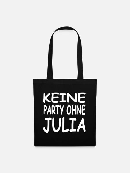 Julia - Stoffbeutel - Schwarz
