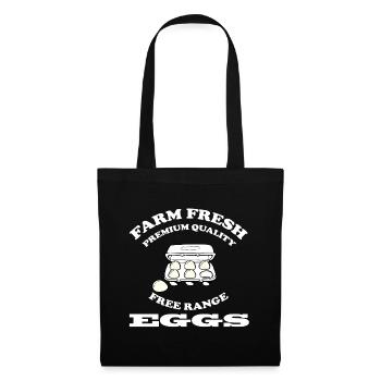 Eggs - Tote Bag - black - Front