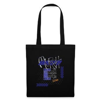 Graphisme de la version sombre de Murph Hero WOD Cross Training - Sac en tissu - noir - Devant