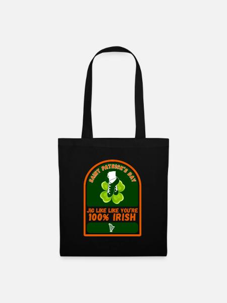 ST. PATRICK'S DAY - Stoffbeutel - Schwarz