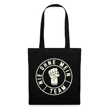 My Team Fist Emblem - Tote Bag - black - Front