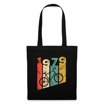 Millésime 1979 - Sac en tissu - noir - Devant