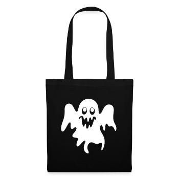 Scary Motifs, Ghosts - Tote Bag - black - Front