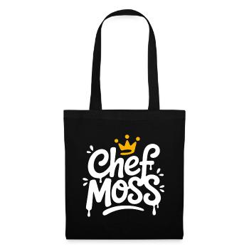 Chef Moss Crown Logo - Tote Bag - black - Front