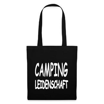 Camping - Tote Bag - black - Front