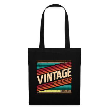 Millésime 1956 - Sac en tissu - noir - Devant