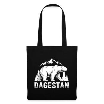 Dagestan Bear Mountain Crest - Tote Bag - black - Front
