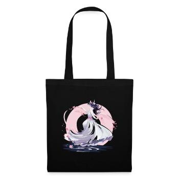 Danse de la Lune de la Fée des Cerisiers en Fleurs - Sac en tissu - noir - Devant