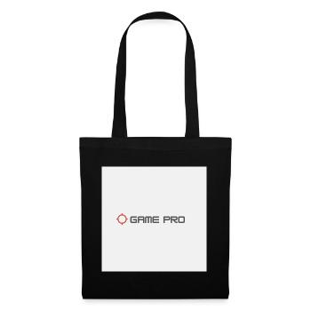 Game Pro Crosshair Logo - Stoffbeutel - Schwarz - Vorne