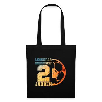 2nd Birthday 2 Years Young Kids Football - Tote Bag - black - Front