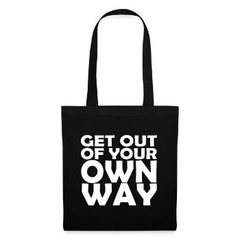PROPRE FAÇON - Sac en tissu - noir - Devant